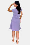 Sweetmoon Long T Shirt Nightdress - Purple — thumbnail 2